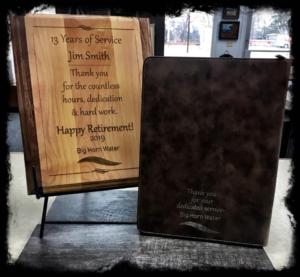 Big Horn Water Retirement gifts