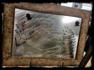 Gratitude magnet board